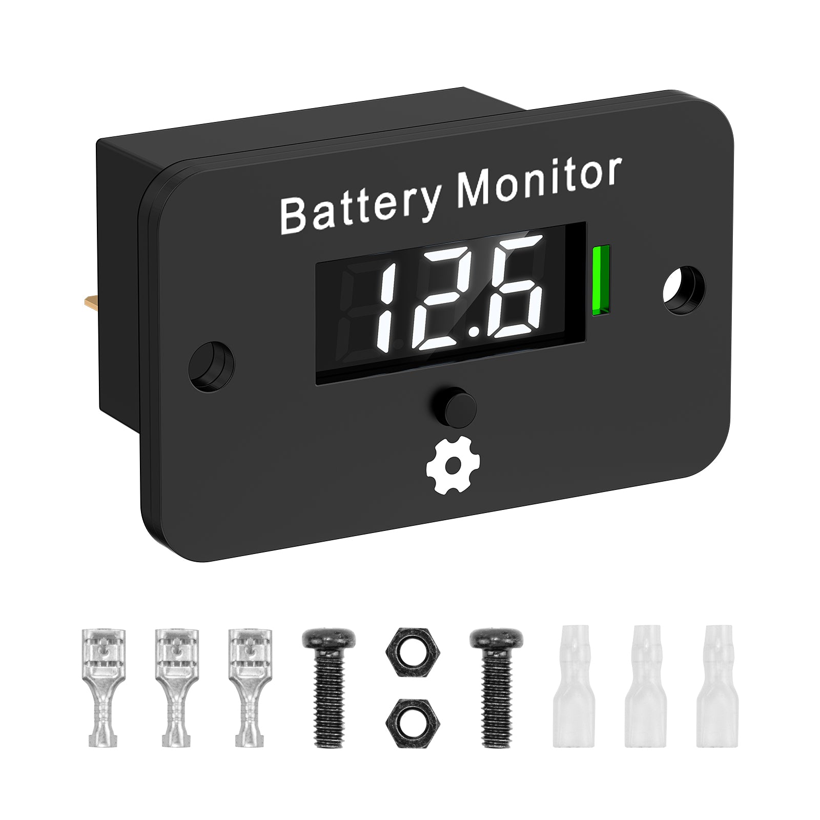 OBDMonster BM280 Battery Monitor | 12V–72V Voltage & Capacity Meter