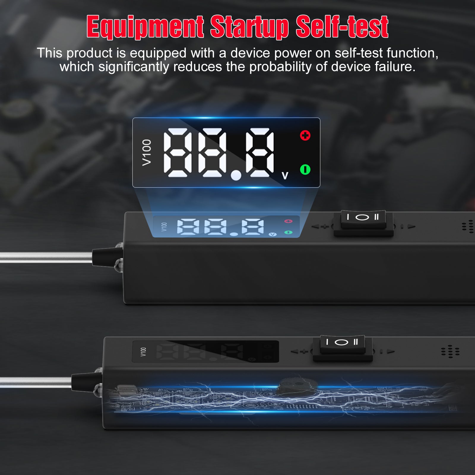 OBDMonster V100 Circuit Tester | 0–80V DC Automotive Power Probe